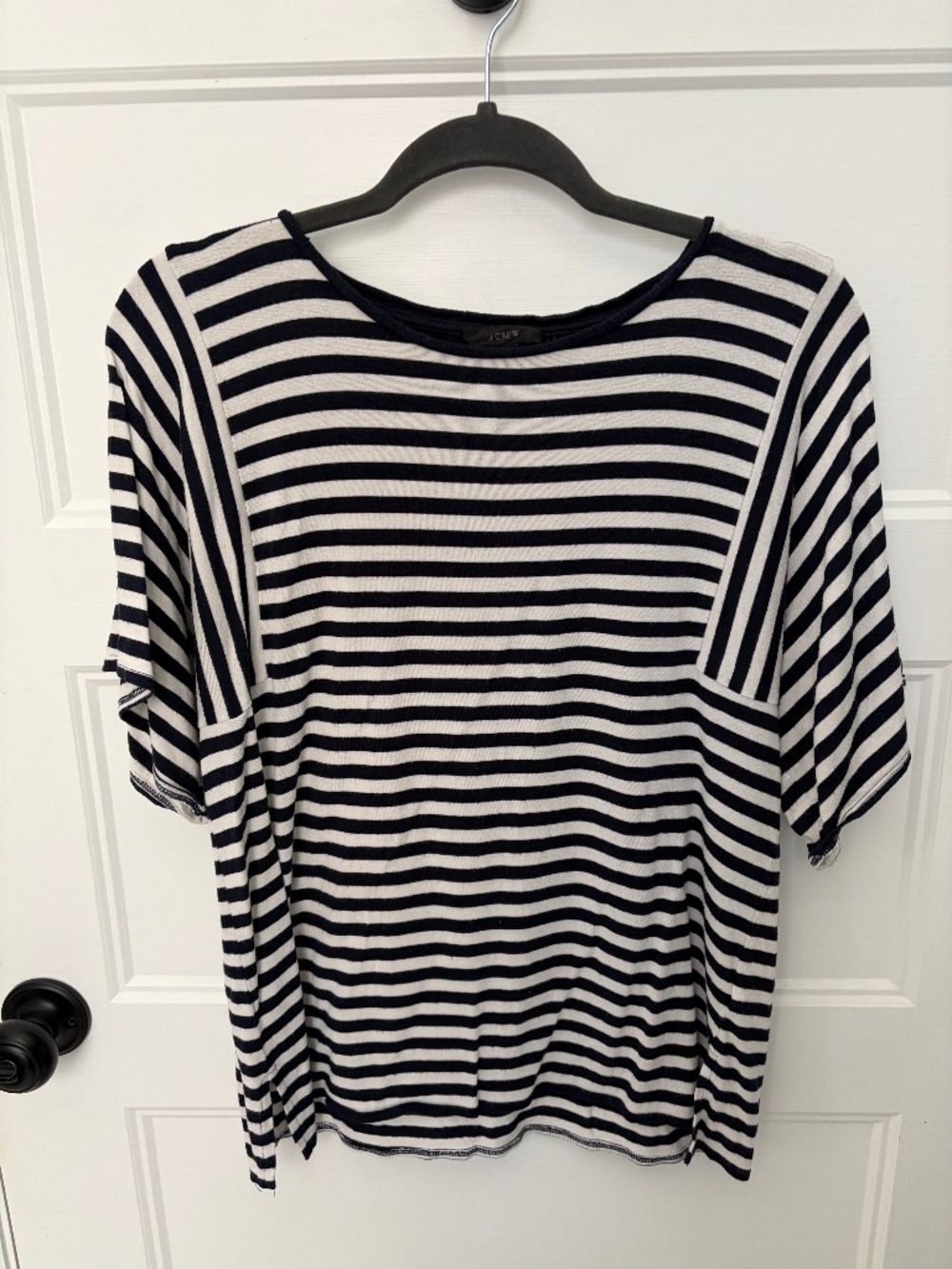 J. Crew striped t-shirt size M